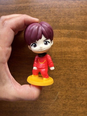 McDonald’s Happy Meal TinyTan BTS J-Hope 2025 figure like new