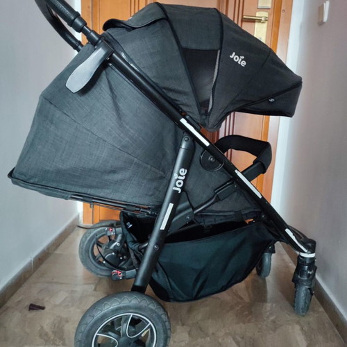 Joie Mytrax 2in1 stroller used with suspension and inflatable tires