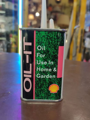 Shell vintage λάδι γενικής χρήσης σε μεταλλικό δοχείο