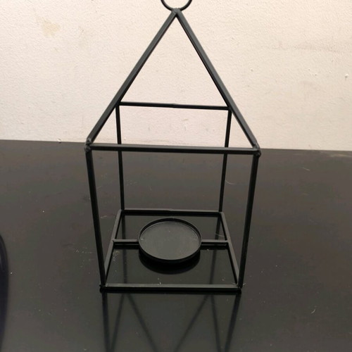 Metal decorative holders for candle or small plant like new
