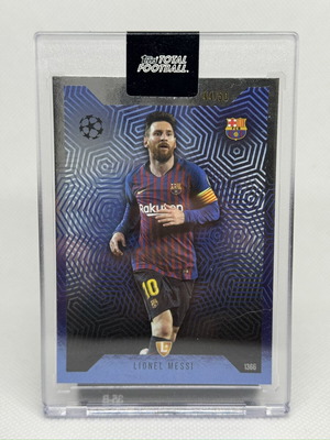 Αριθμημένη συλλεκτική κάρτα Lionel Messi 44/50