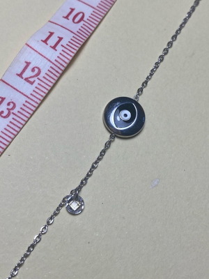 Bracelet with evil eye made of stainless steel new