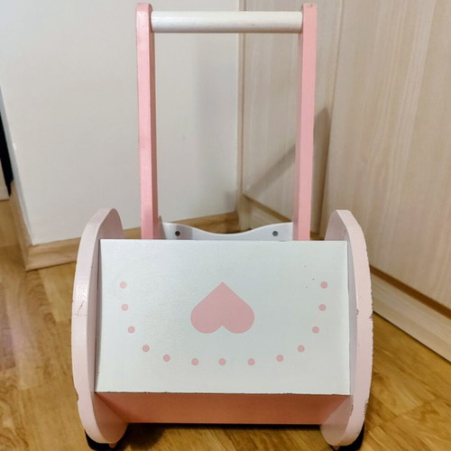 Playtive Wooden Doll Stroller vintage style, like new
