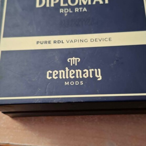 Hellvape Fat Rabbit RTA and Centenary Mods Diplomat RDL RTA like new