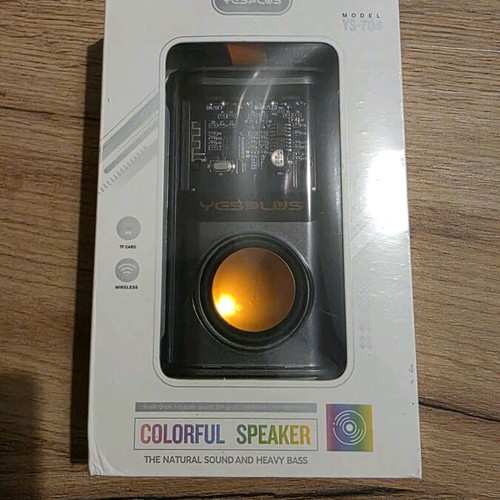 Wireless speaker new, black, max power 5 watt