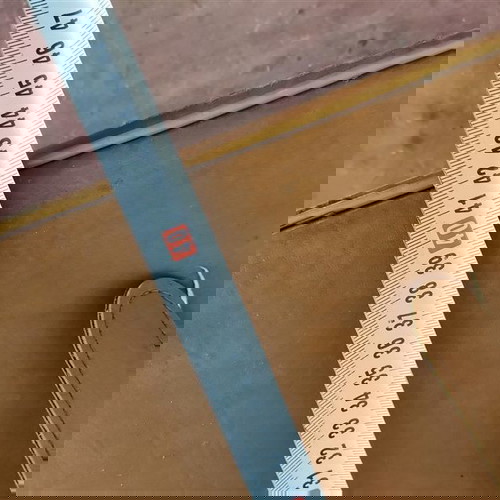 Βαλίτσα δερμάτινη εποχής μεταχειρισμένη 65Χ43Χ17