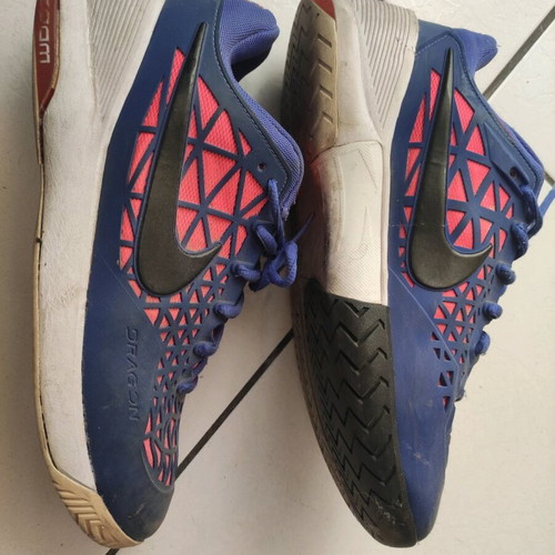 Nike Zoom Cage 2 Dragon athletic shoes used, size 42.5, purple