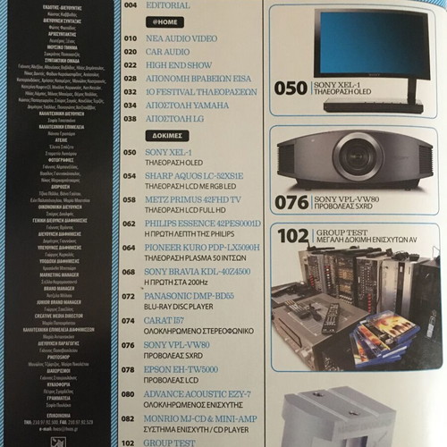 Ichos Eikona magazine issue 428 November 2008