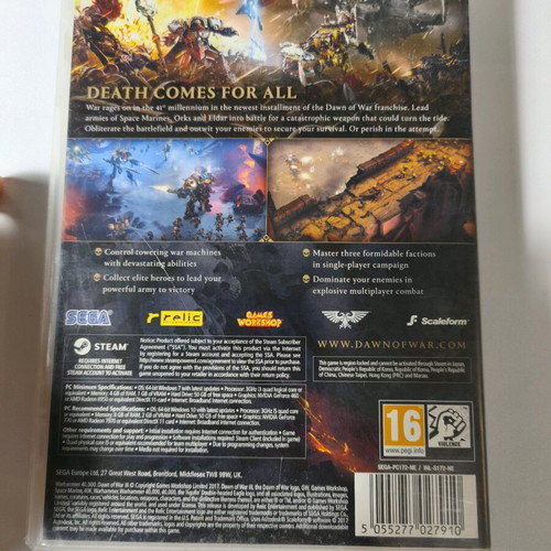 Dawn of War PC game used