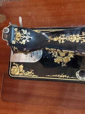 Sewing machine, antique, functional
