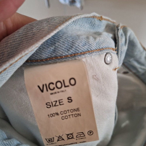 Denim jacket and pants set like new, Vicolo and Toxic 3 size S