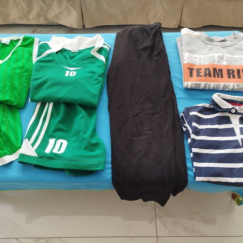 Athletic set for boys like new with Adidas, Energiers & Paiktaras kit