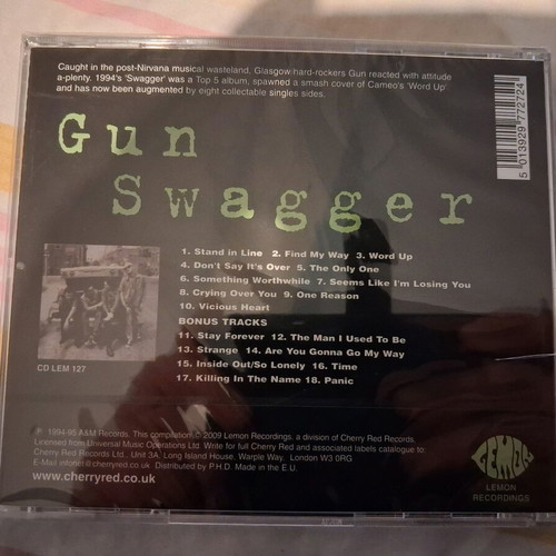 Gun Swagger CD Deluxe Edition new, Word Up