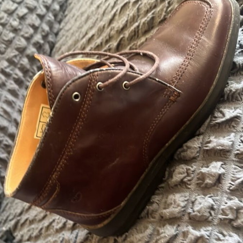 Μποτάκια Timberland δερμάτινα σαν καινούργια, καφέ, νούμερο 38