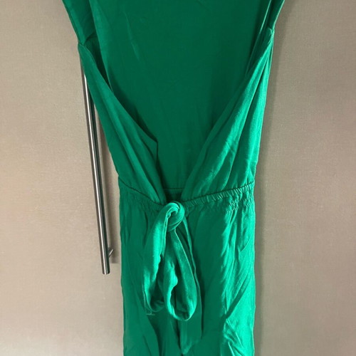 Pink Woman women's blouse used, green, size S/M