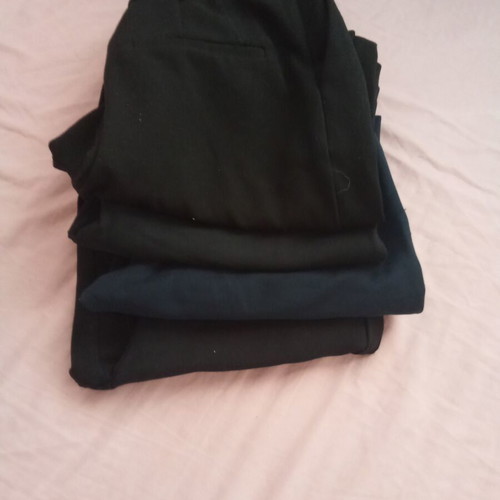 Zara trench pants pack of 4 straight cut office style like new