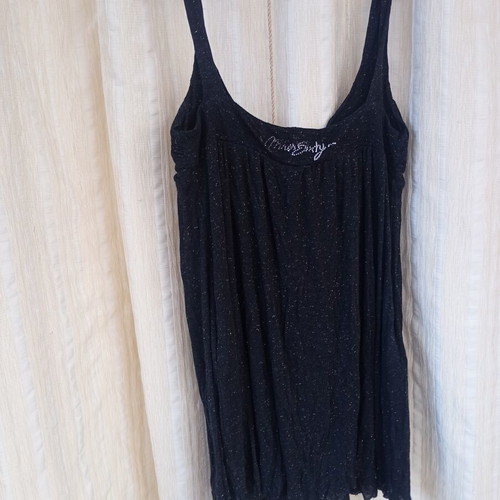 Miss Sixty black dress like new with gold details