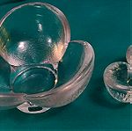  Κηροπήγια  δύο τμ. Kosta Boda "Tulip" Art Glass Rolf Sinnemark