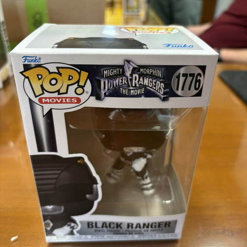 Funko Pop! Power Rangers 1776 Black Ranger like new