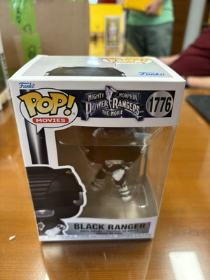 Funko Pop! Power Rangers 1776 Black Ranger like new