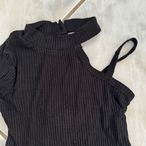 Girls' set for 3 years old like new, black and purple