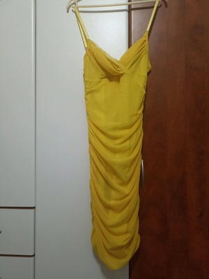 Yellow summer dress like new, formal or for going out