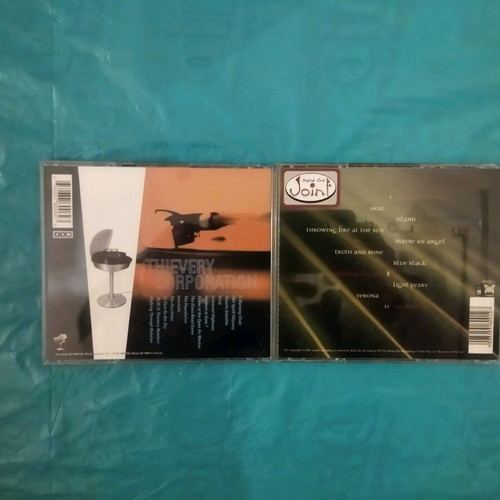 CD Heather Nova "Oyster" και Thievery Corporation "Sounds from the Thievery hi-fi" μεταχειρισμένα