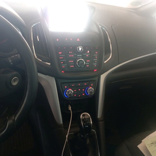 Opel Zafira Tourer 1.6 Turbo CNG used, 2012, manual, silver