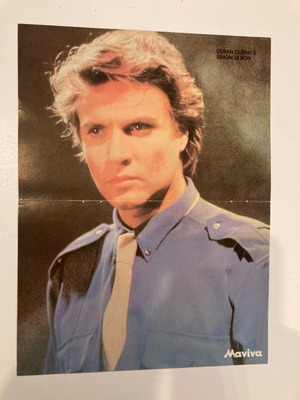 Simon Le Bon - Roger Taylor Αφίσα από περιοδικό Μανίνα Σε καλή κατάσταση Τιμή 5 Ευρώ