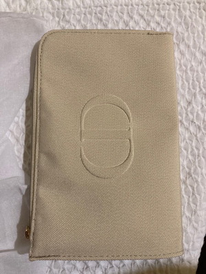 Dior beige toiletry bag new