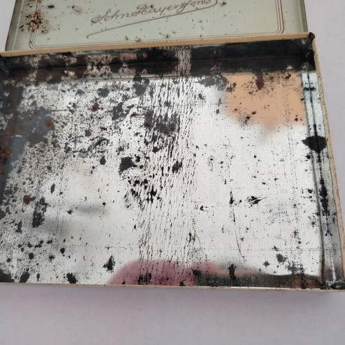 Player's No3 Vintage Metal Cigarette Box Used