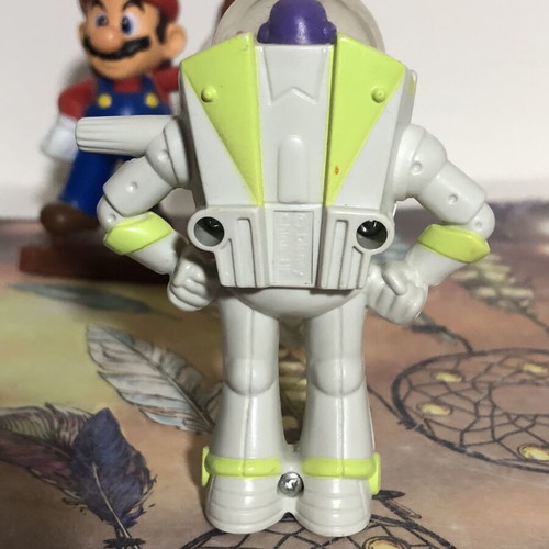 Vintage Toy Story Buzz Lightyear wind-up toy used