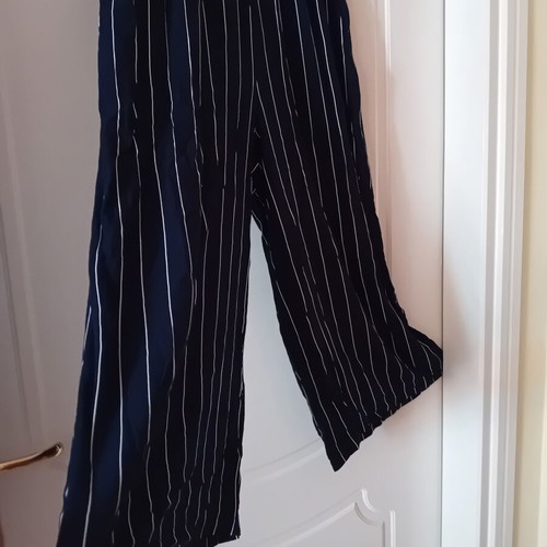 Women's summer set with blouse and wide pants, new