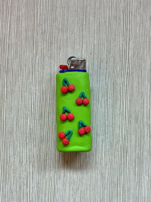 Lighter case handmade by fimo clay new