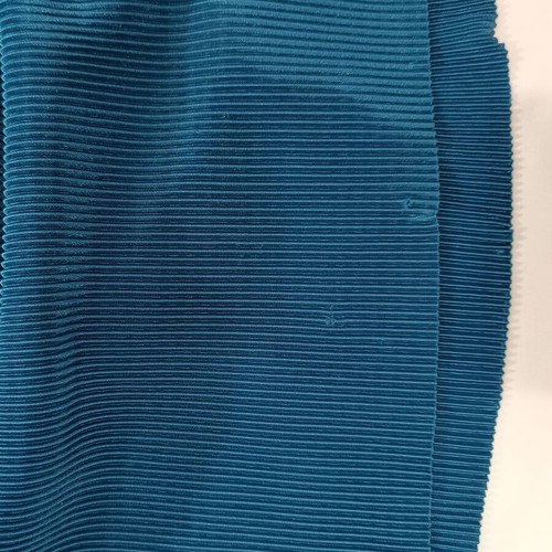 Zara pleated petrol iridescent dress used