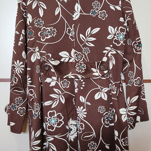 Marks & Spencer Spring Trench Coat Brown XL like new