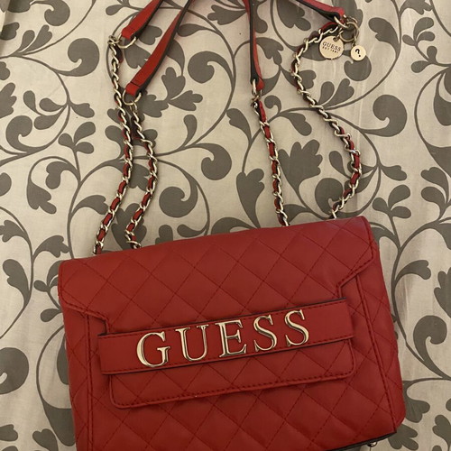 Guess crossbody bag, deep red