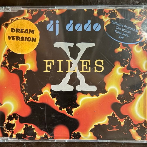 DJ Dado X-Files CD Single like new Dream Version