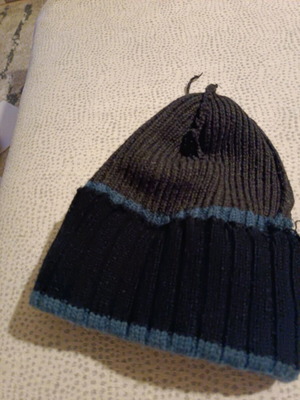 Knit cap used, one size