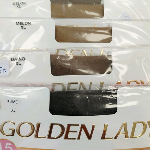 Golden Lady 15D No XL women's tights, four new