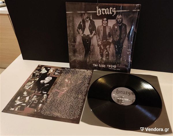  Vinyl LP Brats - The Lost Tapes (Copenhagen 1979) Punk, Heavy Metal , New , Mint , 500 Copies