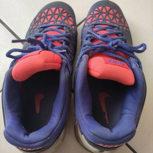 Nike Zoom Cage 2 Dragon athletic shoes used, size 42.5, purple