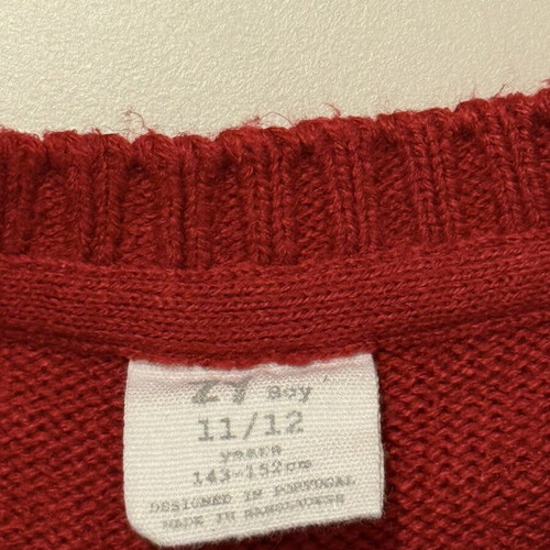 ZY Boy Sweater size 146-152, 11-12 years, used winter