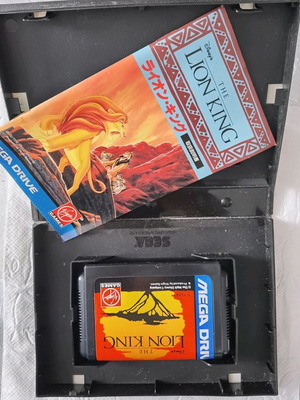 Sega Megadrive Lion King game NTSC-J