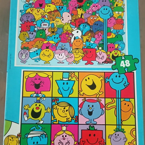 Monsieur Madame and Marvel Spider-Man children's puzzles like new
