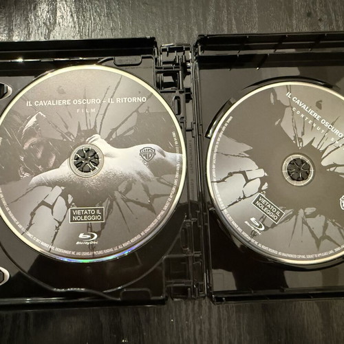 Batman Dark Knight Trilogy 4K Ultra HD Blu-Ray set like new with Greek subtitles