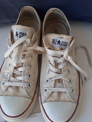 Converse All Star sneakers size 41.5 like new beige