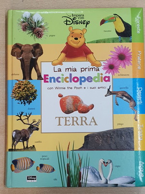 Terra La Mia Prima Enciclopedia μεταχειρισμένη, ιταλική έκδοση Disney