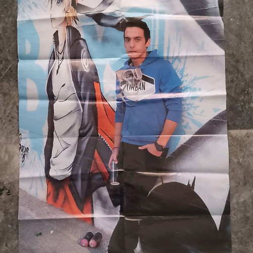 Kaka Real Madrid poster used, good condition with small tears