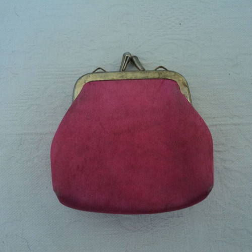 Girls' wallets used, set of 4, vintage